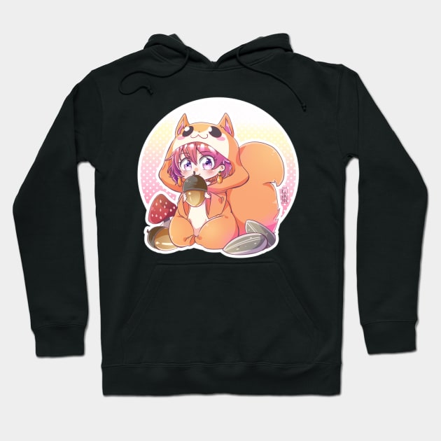 Yona, the Squirrel Princcess Hoodie by Kamapon's Workshop